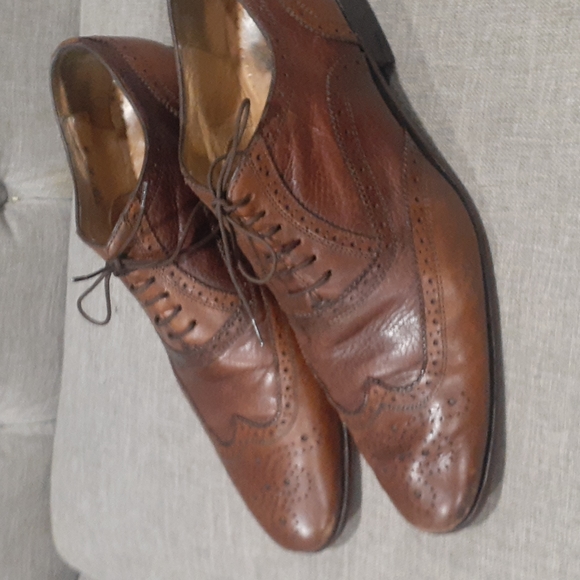 Mercanti Fiorentini men brown dress shoe size 10M - Picture 7 of 11